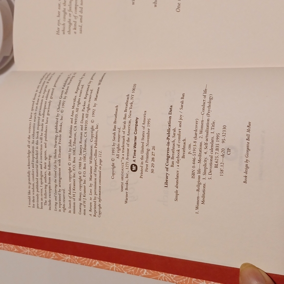 Sarah ban breathnach hardback books something more and simple abundance - Picture 7 of 9
